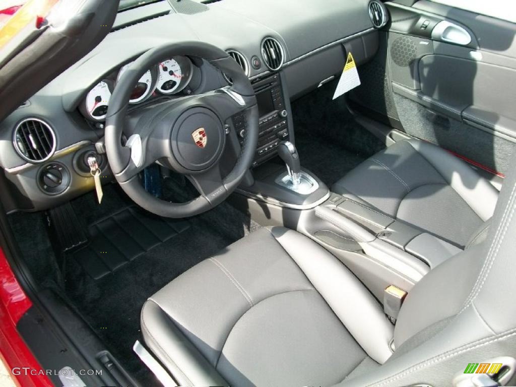 Black Interior 2011 Porsche Boxster S Photo #38780936