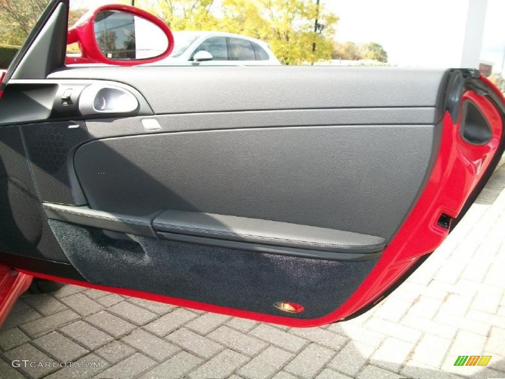 2011 Porsche Boxster S Black Door Panel Photo #38781049