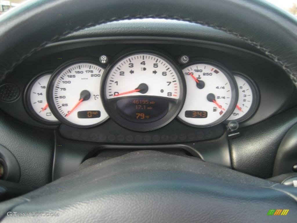 2003 Porsche 911 Carrera Cabriolet Gauges Photo #38781369