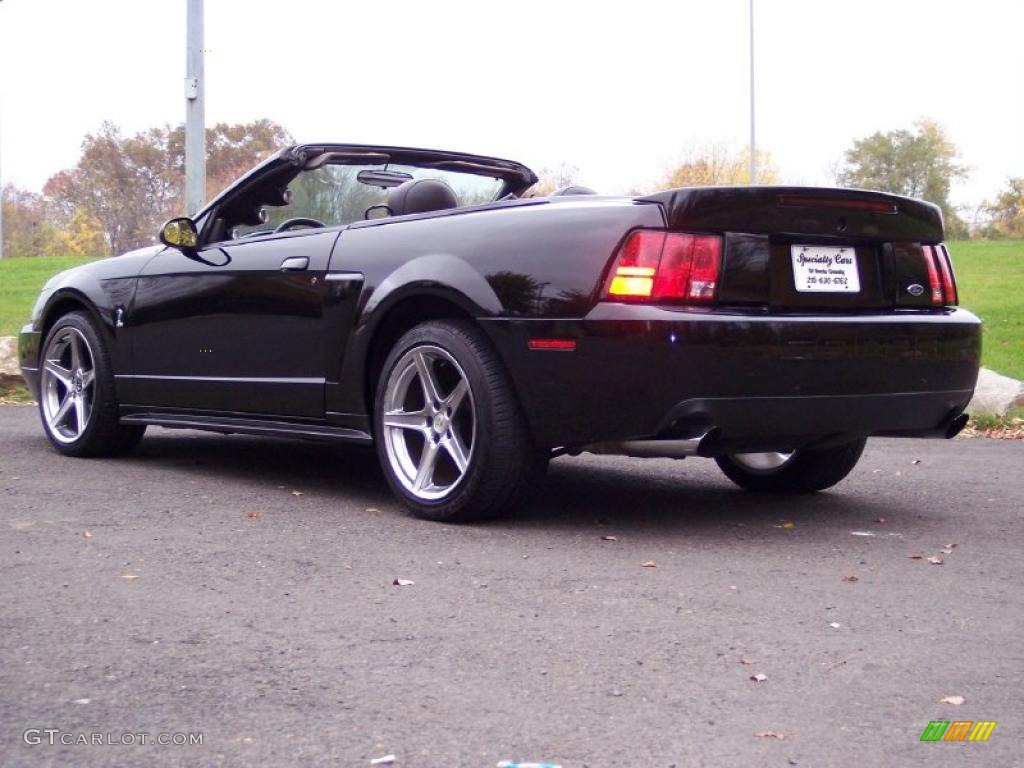 2001 Mustang GT Convertible - Black / Dark Charcoal photo #1