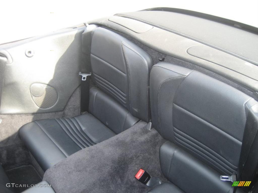 Black Interior 2003 Porsche 911 Carrera Cabriolet Photo #38781517