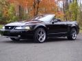 2001 Black Ford Mustang GT Convertible  photo #12