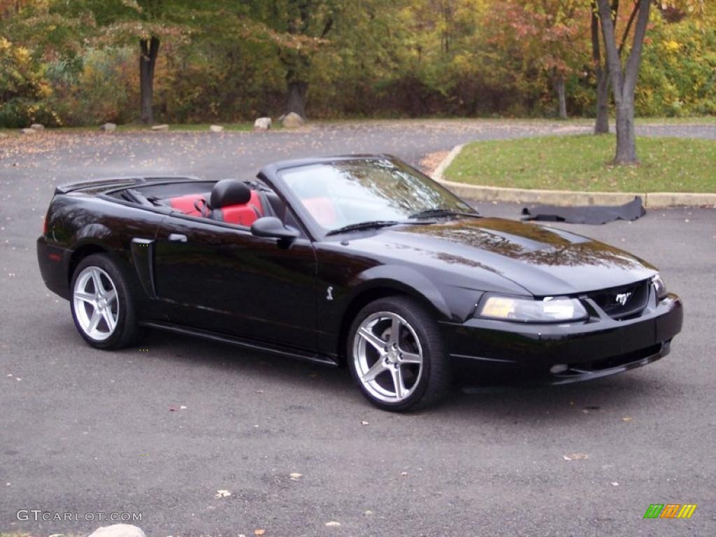 Black 2001 Ford Mustang GT Convertible Exterior Photo #38781665