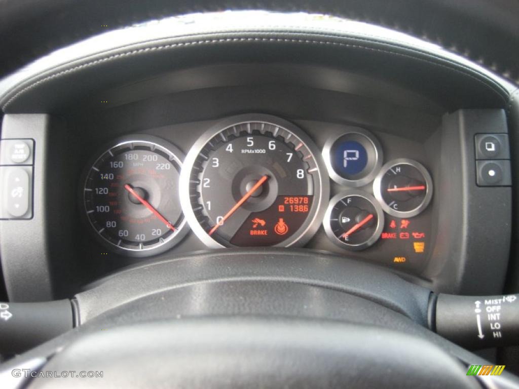 2009 Nissan GT-R Premium Gauges Photo #38781889