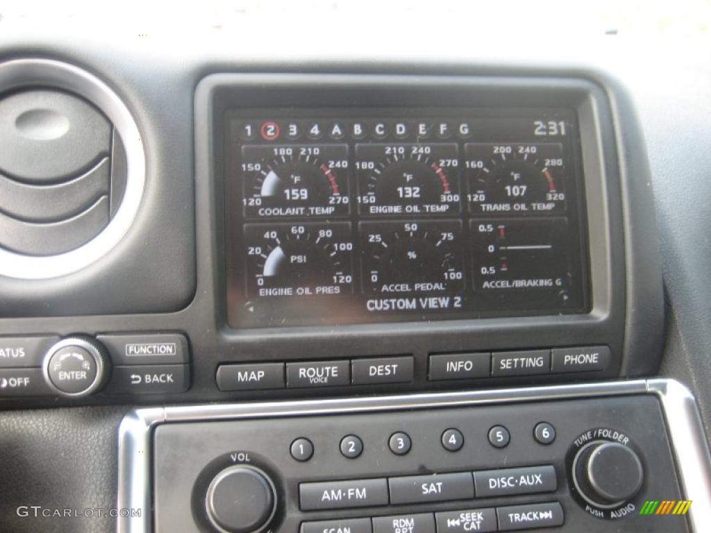 2009 Nissan GT-R Premium Gauges Photo #38781913