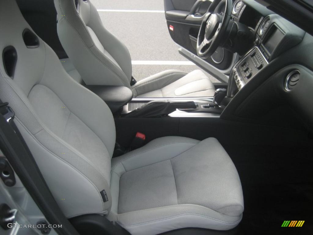 Gray Interior 2009 Nissan GT-R Premium Photo #38781994