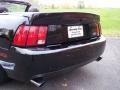 2001 Black Ford Mustang GT Convertible  photo #50