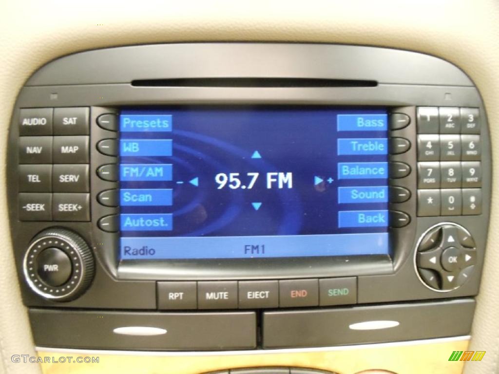 2005 Mercedes-Benz SL 500 Roadster Controls Photo #38782249