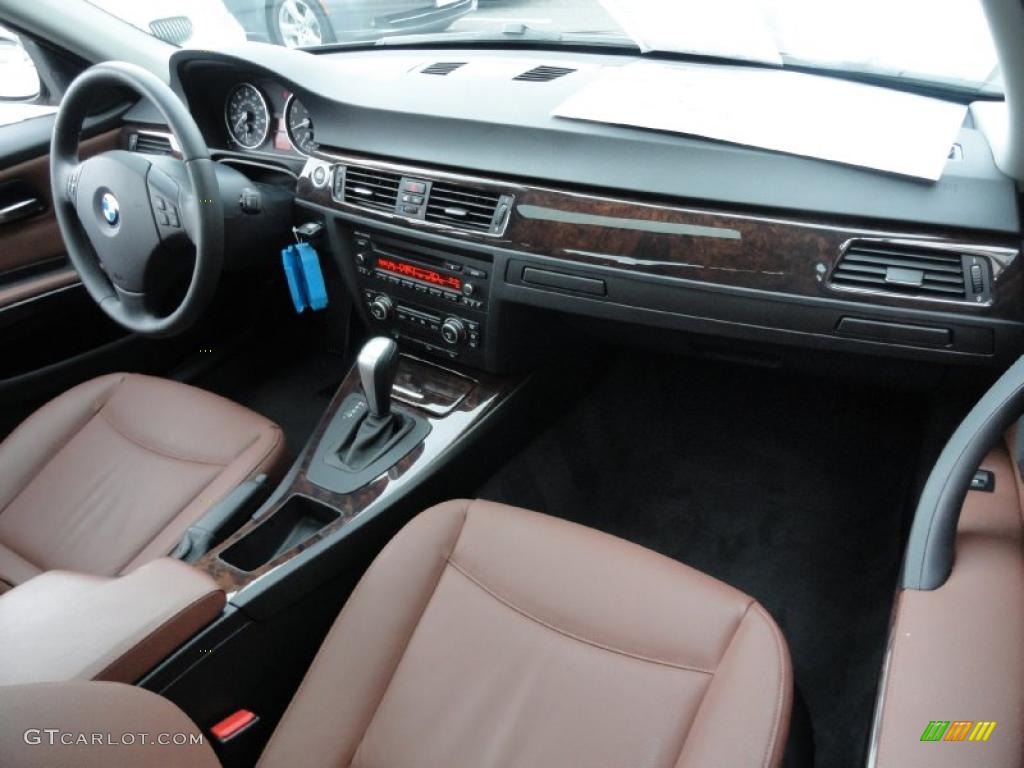 2008 3 Series 328xi Sedan - Sparkling Graphite Metallic / Terra Dakota Leather photo #14