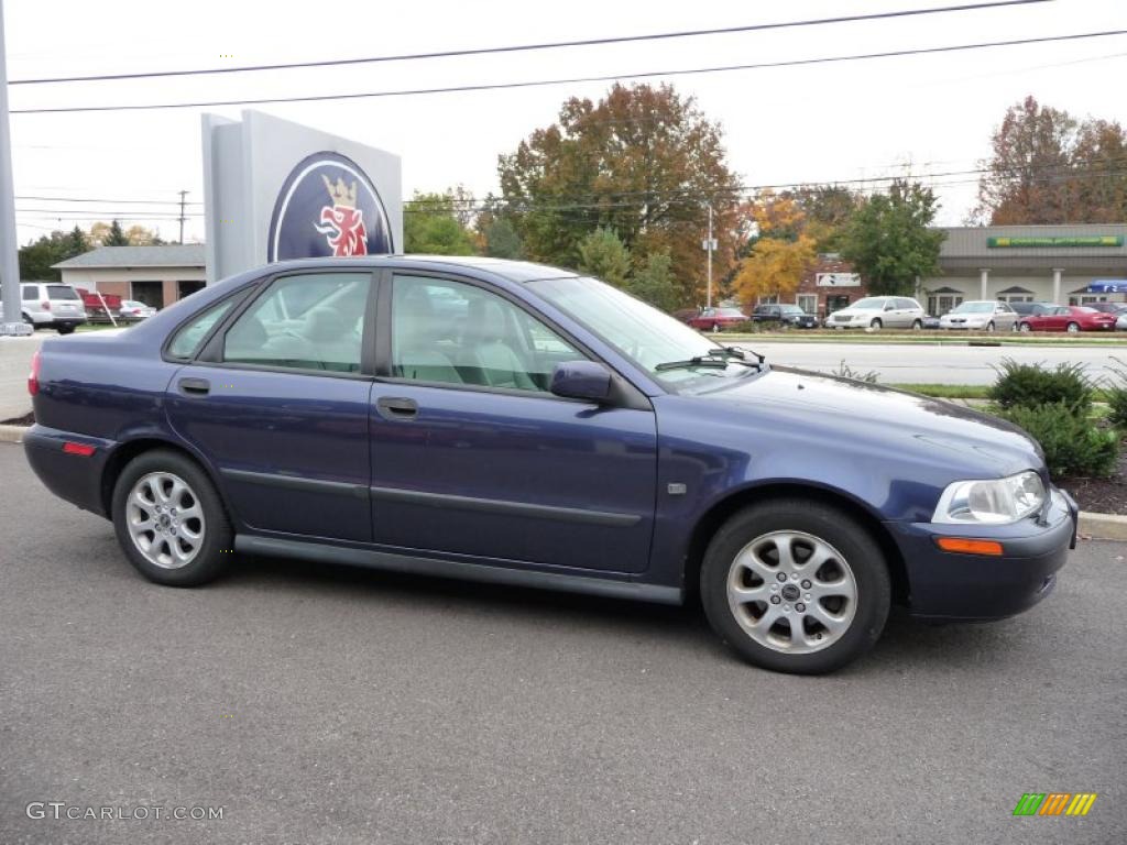 2002 S40 1.9T - Dark Blue / Taupe/Light Taupe photo #3