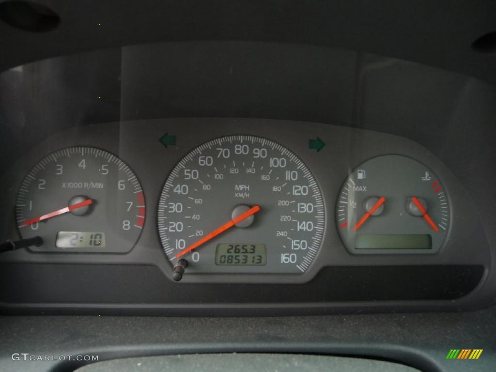 2002 Volvo S40 1.9T Gauges Photo #38783989