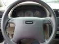2002 Volvo S40 Taupe/Light Taupe Interior Steering Wheel Photo