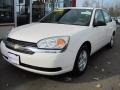 2005 White Chevrolet Malibu LS V6 Sedan  photo #1