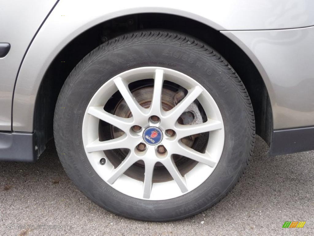 2003 Saab 9-3 Linear Sport Sedan Wheel Photo #38784413
