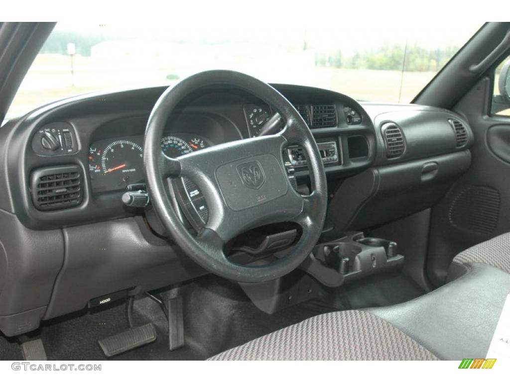 2001 Ram 1500 ST Regular Cab - Black / Agate photo #11