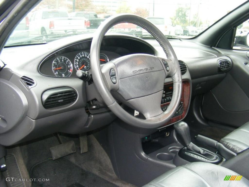 Agate Black Interior 2000 Chrysler Cirrus LXi Photo #38784961