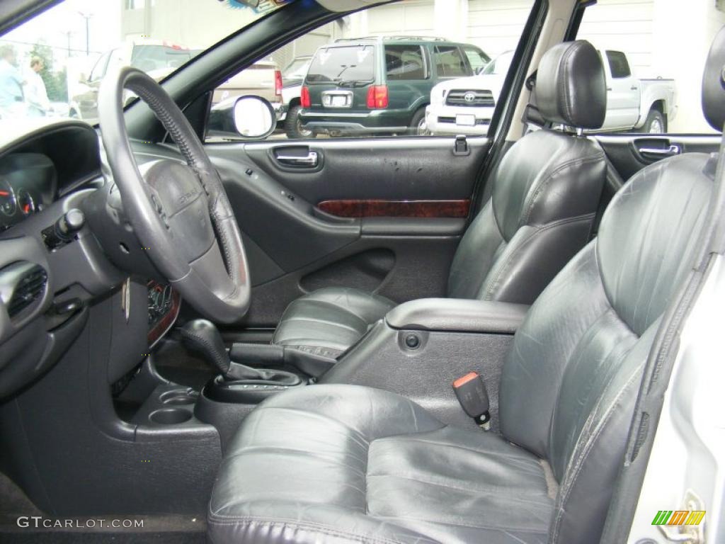 Agate Black Interior 2000 Chrysler Cirrus LXi Photo #38784973