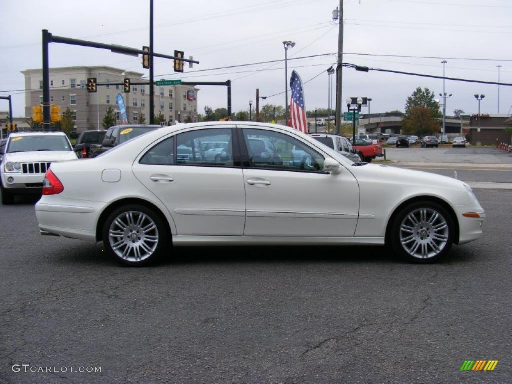 Arctic White 2008 Mercedes-Benz E 350 4Matic Sedan Exterior Photo #38785897