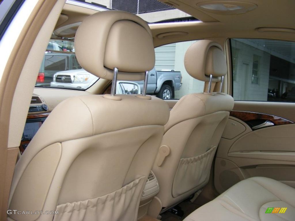 Cashmere Interior 2008 Mercedes-Benz E 350 4Matic Sedan Photo #38786326