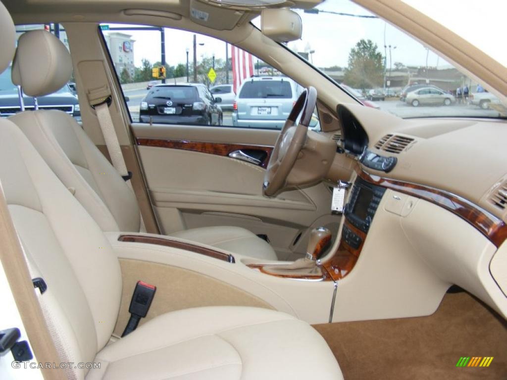 Cashmere Interior 2008 Mercedes-Benz E 350 4Matic Sedan Photo #38786382