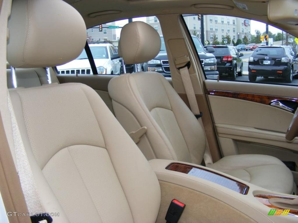 Cashmere Interior 2008 Mercedes-Benz E 350 4Matic Sedan Photo #38786390