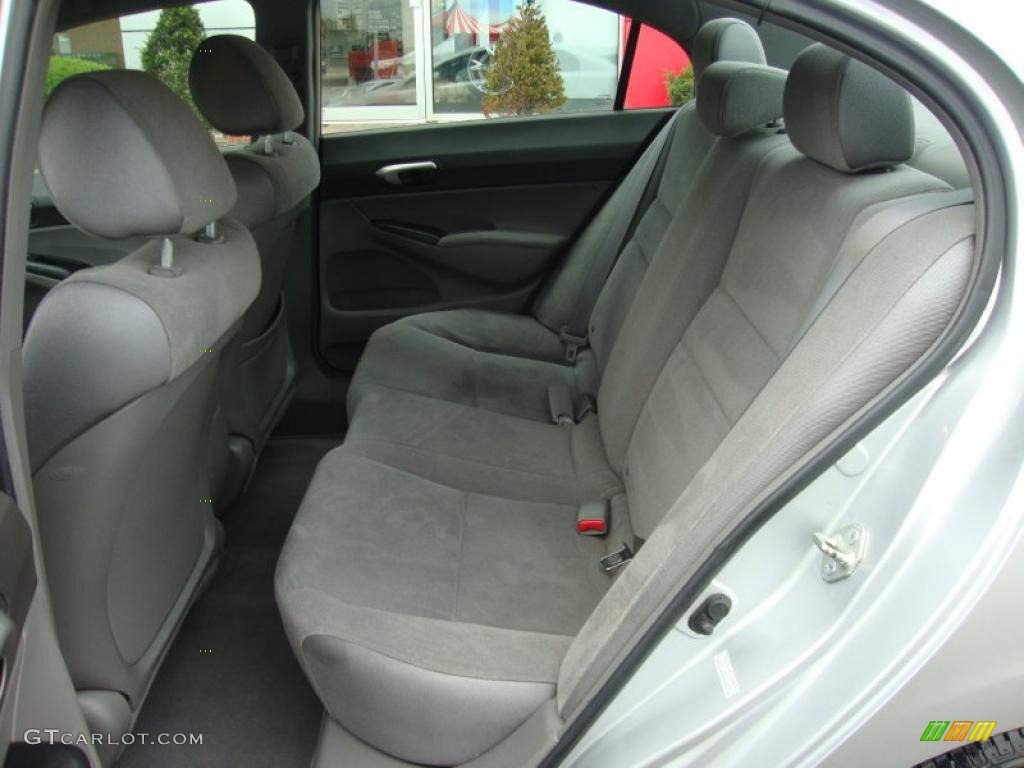 Gray Interior 2006 Honda Civic LX Sedan Photo #38786714