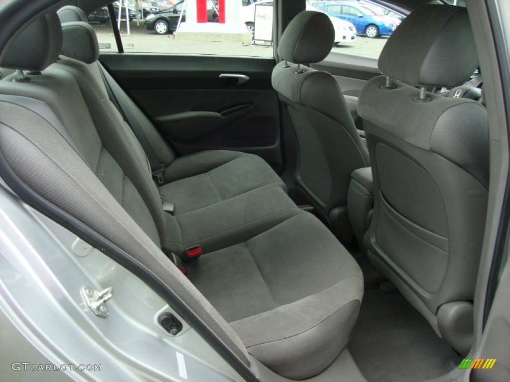 Gray Interior 2006 Honda Civic LX Sedan Photo #38786726