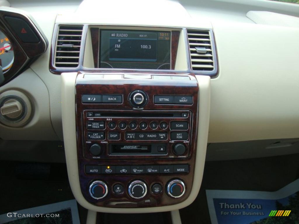 2007 Murano SL AWD - Glacier Pearl White / Cafe Latte photo #25