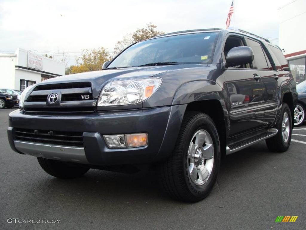 2004 4Runner Limited 4x4 - Galactic Gray Mica / Taupe photo #3