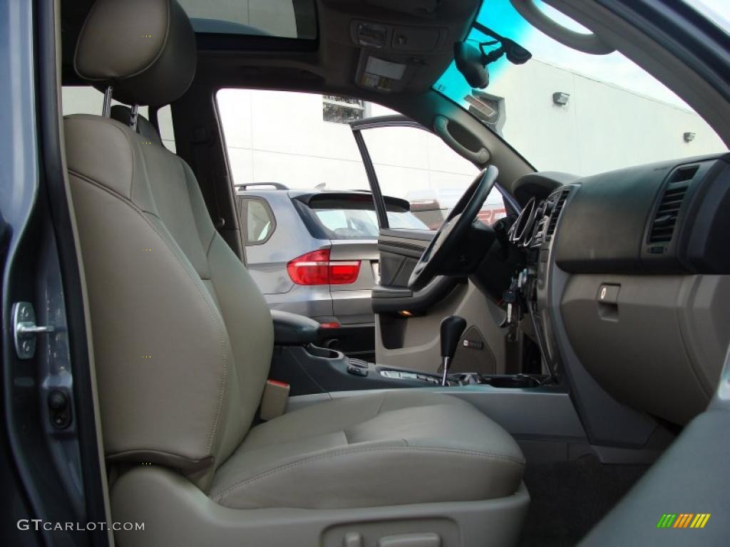2004 4Runner Limited 4x4 - Galactic Gray Mica / Taupe photo #9