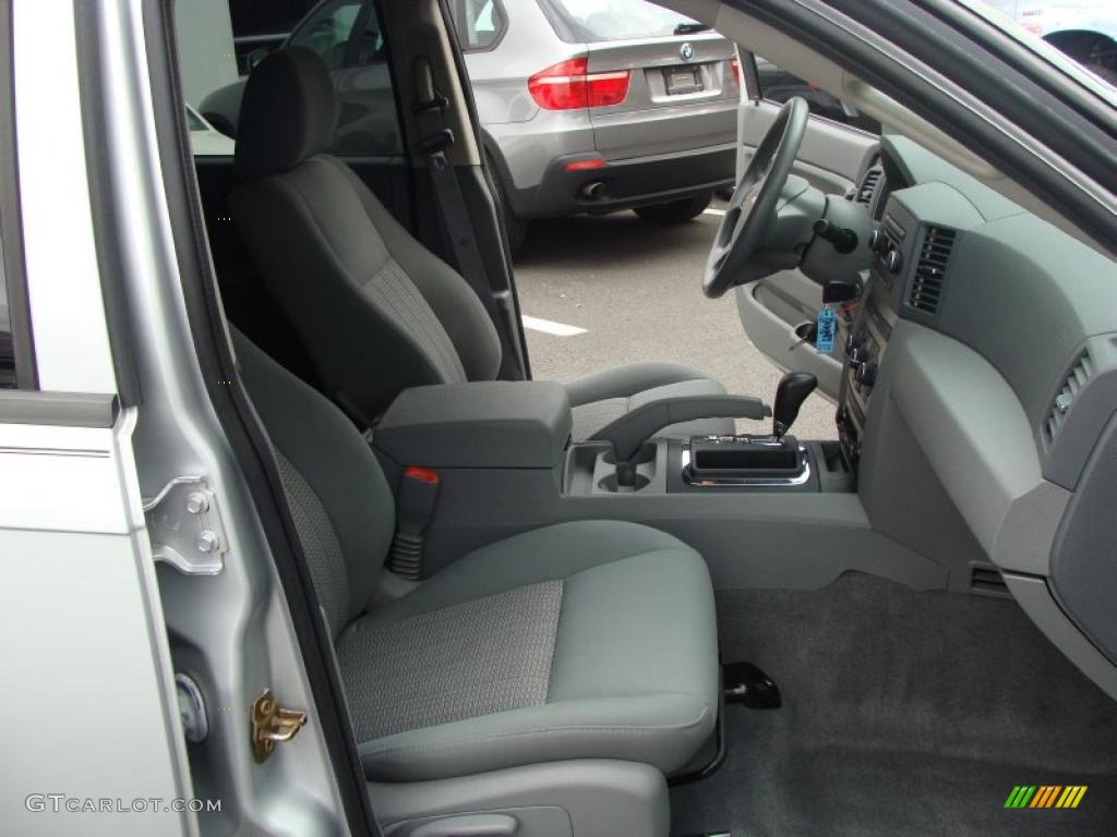 Medium Slate Gray Interior 2007 Jeep Grand Cherokee Laredo 4x4 Photo #38788730