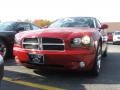 2010 Inferno Red Crystal Pearl Dodge Charger Rallye  photo #2