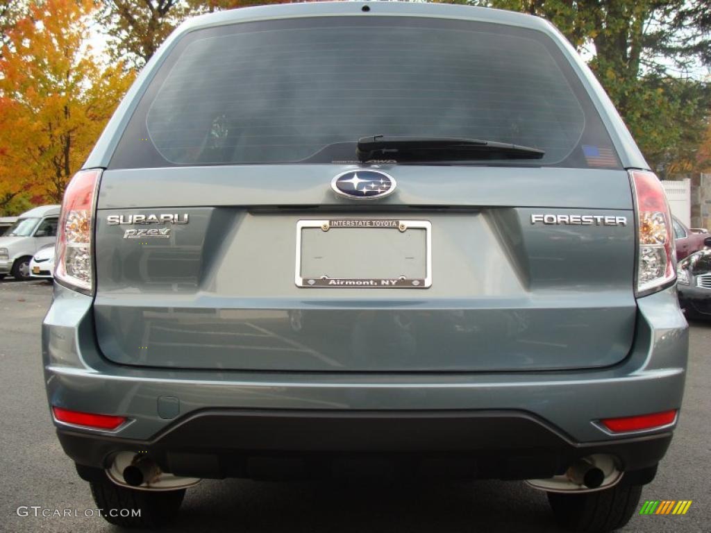 2009 Forester 2.5 X - Sage Green Metallic / Platinum photo #5