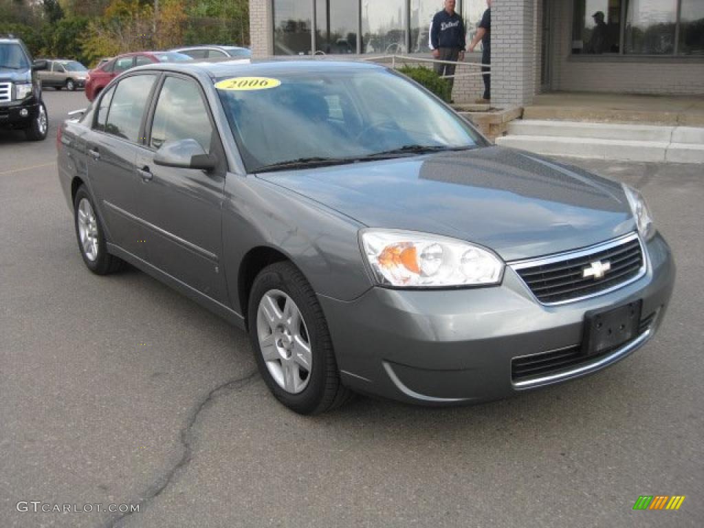 2006 Malibu LT V6 Sedan - Medium Gray Metallic / Titanium Gray photo #1