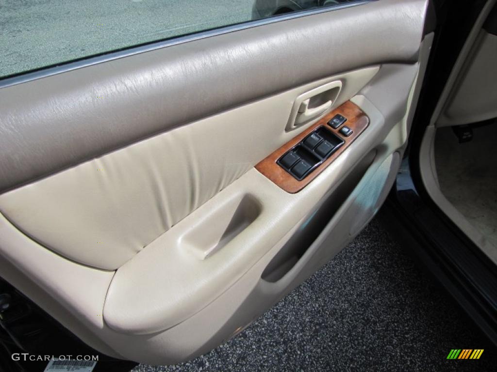 1998 ES 300 - Dark Green Metallic / Beige photo #6