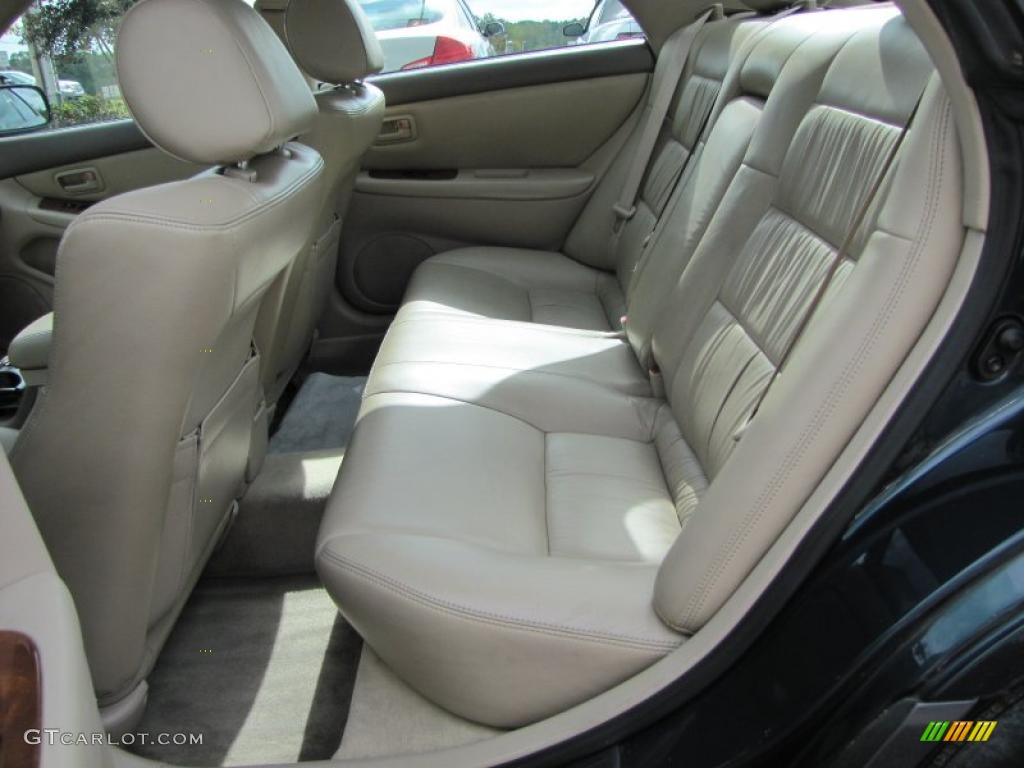1998 ES 300 - Dark Green Metallic / Beige photo #7