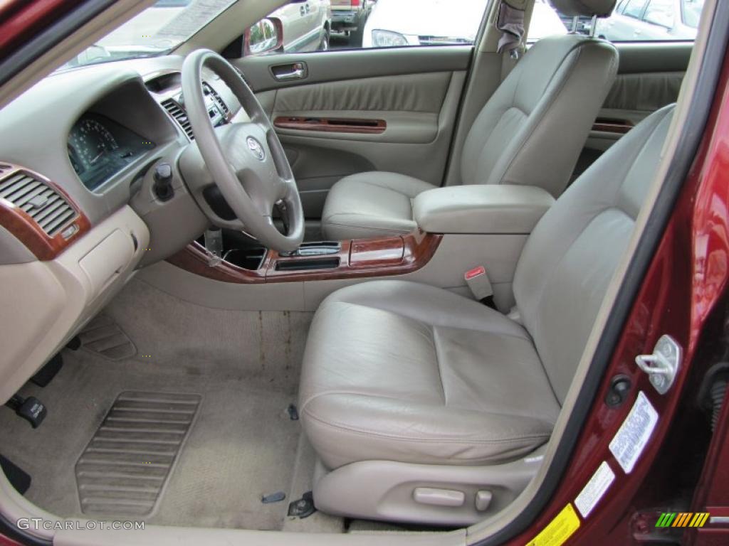 Taupe Interior 2003 Toyota Camry LE V6 Photo #38792006