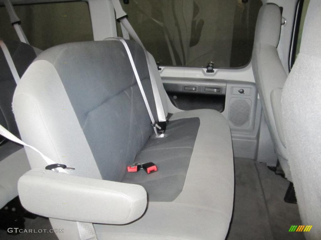 Medium Flint Interior 2010 Ford E Series Van E350 XLT Passenger Photo #38792122