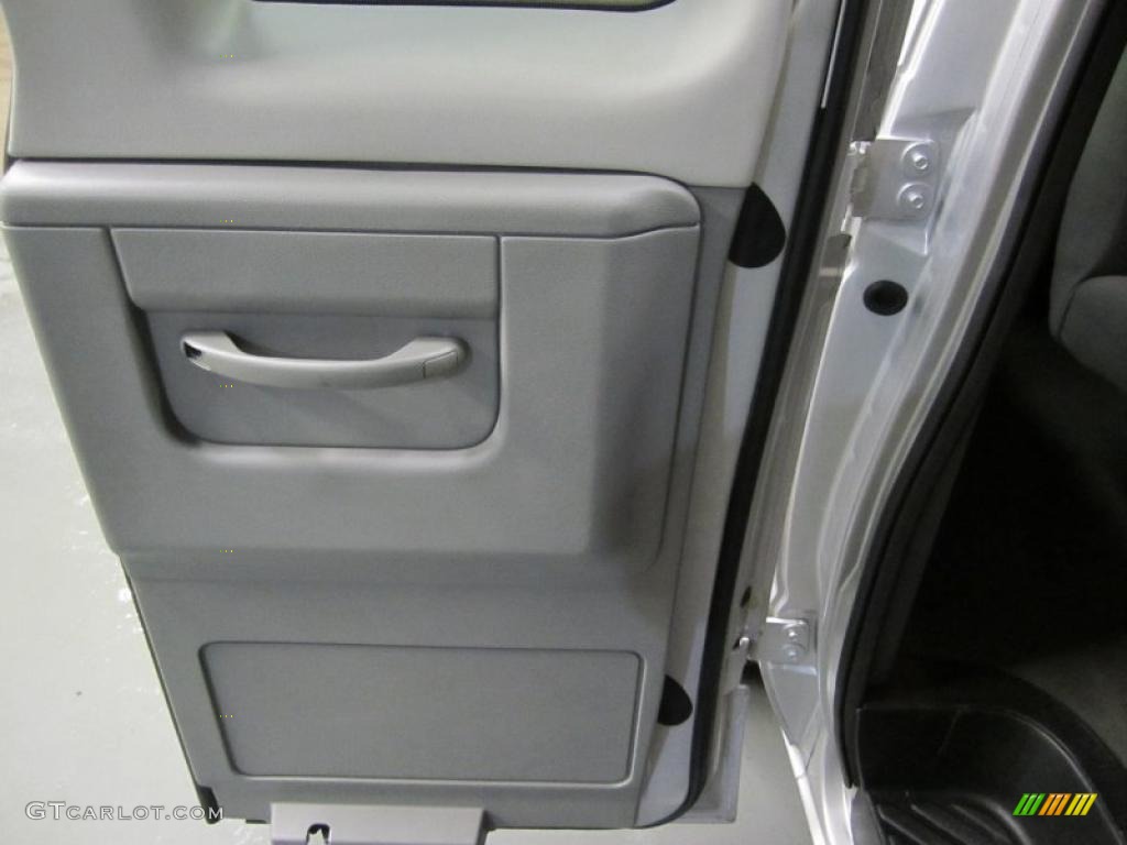 2010 Ford E Series Van E350 XLT Passenger Medium Flint Door Panel Photo #38792142
