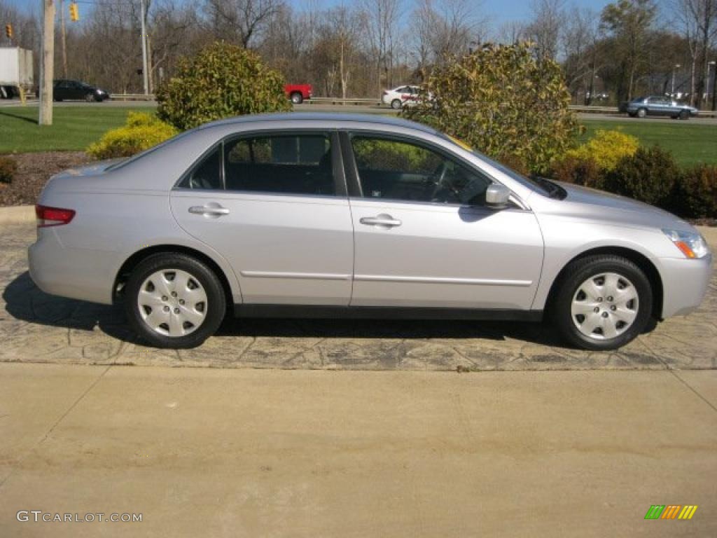 Satin Silver Metallic 2004 Honda Accord LX V6 Sedan Exterior Photo #38795871