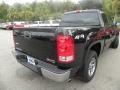 2008 Onyx Black GMC Sierra 1500 SLE Crew Cab 4x4  photo #11