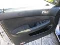 Gray 2004 Honda Accord LX V6 Sedan Door Panel