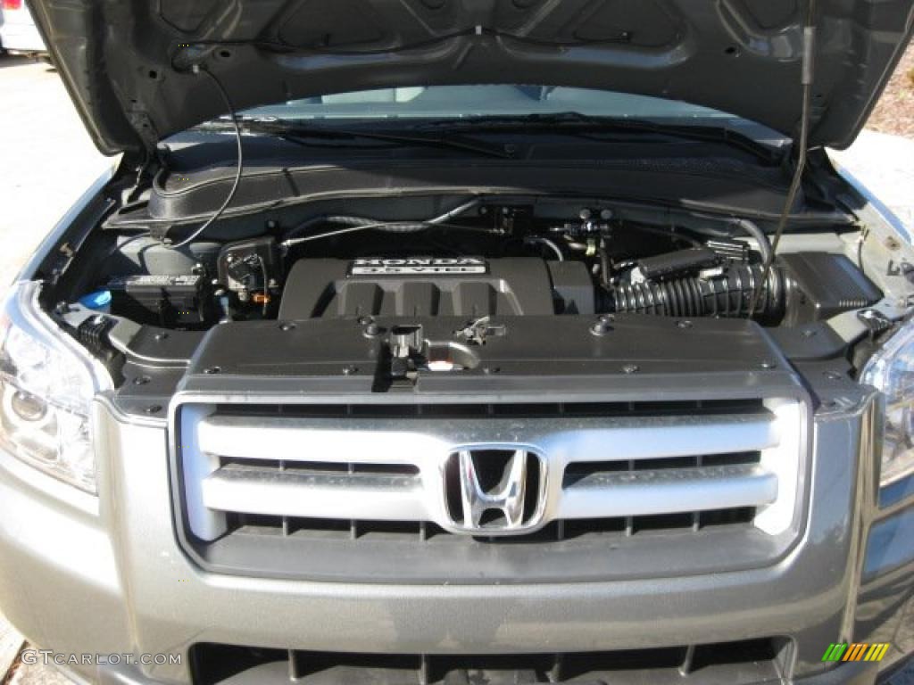 2008 Pilot Special Edition 4WD - Aberdeen Green Metallic / Gray photo #6