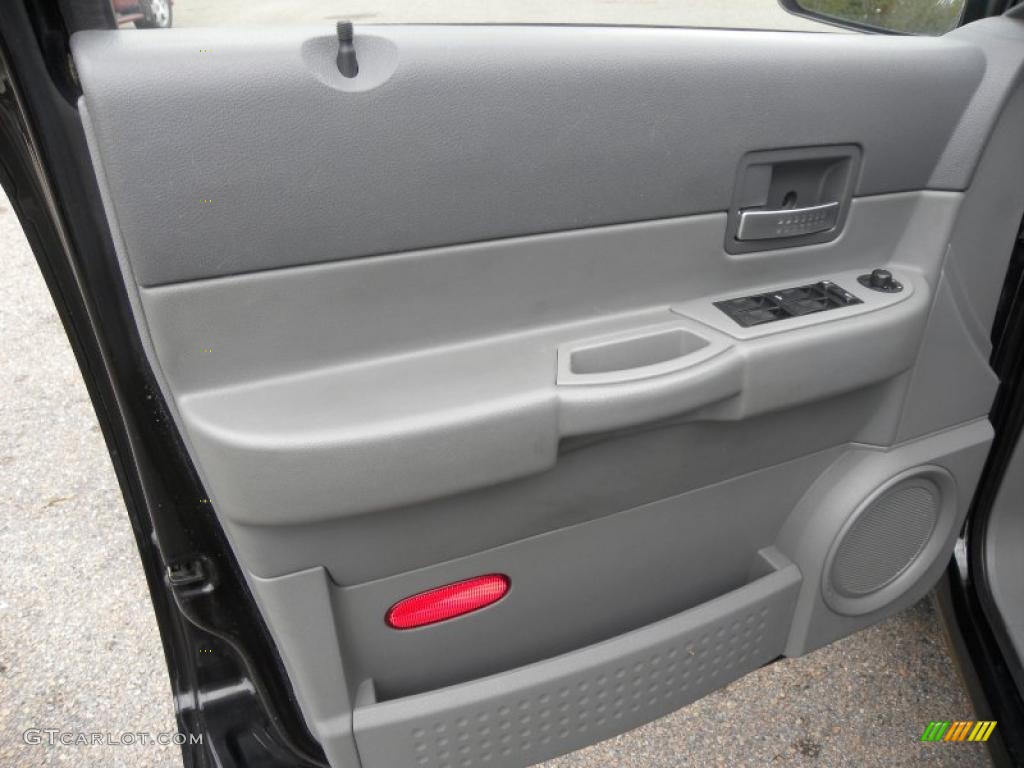 2004 Dodge Durango SLT Medium Slate Gray Door Panel Photo #38796503