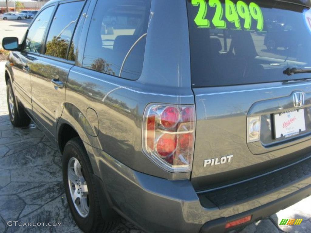 2008 Pilot Special Edition 4WD - Aberdeen Green Metallic / Gray photo #9