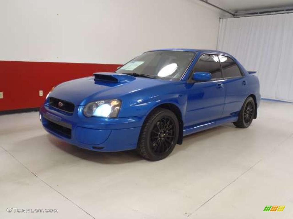 WR Blue Pearl 2005 Subaru Impreza WRX Sedan Exterior Photo #38797011