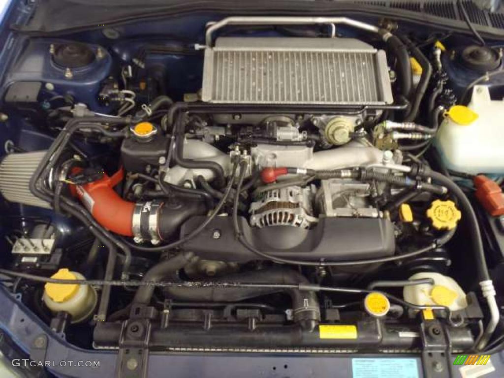 2005 Subaru Impreza WRX Sedan 2.0 Liter Turbocharged DOHC 16-Valve Flat 4 Cylinder Engine Photo #38797211