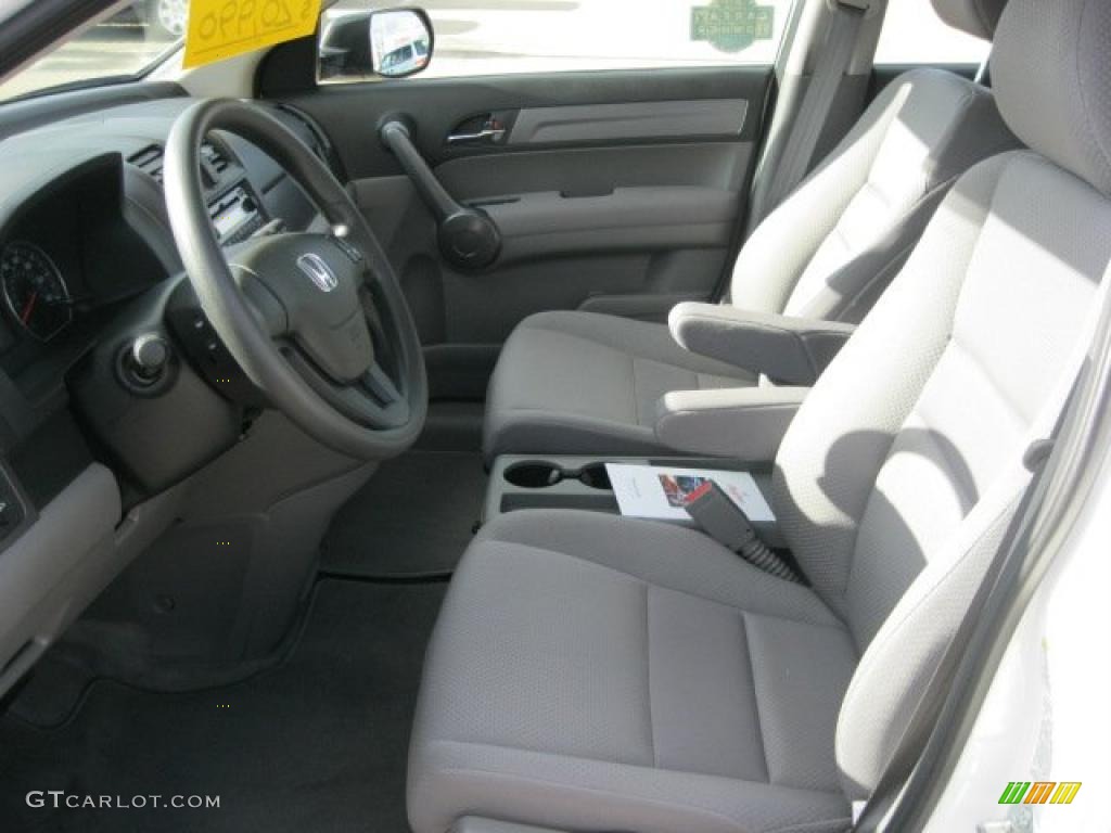 Gray Interior 2009 Honda CR-V LX 4WD Photo #38797351