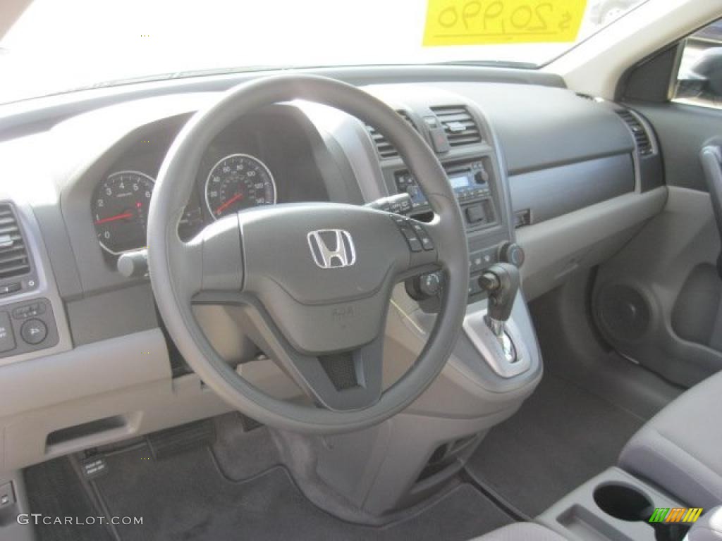 Gray Interior 2009 Honda CR-V LX 4WD Photo #38797367