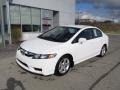 Taffeta White 2010 Honda Civic LX-S Sedan Exterior